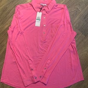 Calvin Klein Flamingo Pink. Rayon and 5%Spandex